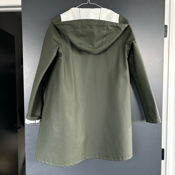 Stutterheim Rain Coat XXXS Mosebacke Original Green - Picture 6 of 16